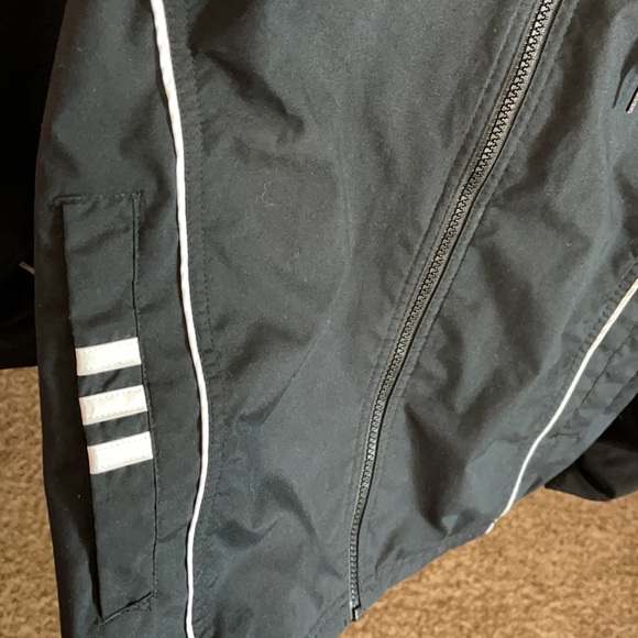 Vintage Adidas Hooded Zip Up Wind Breaker Jacket - Picture 5 of 6